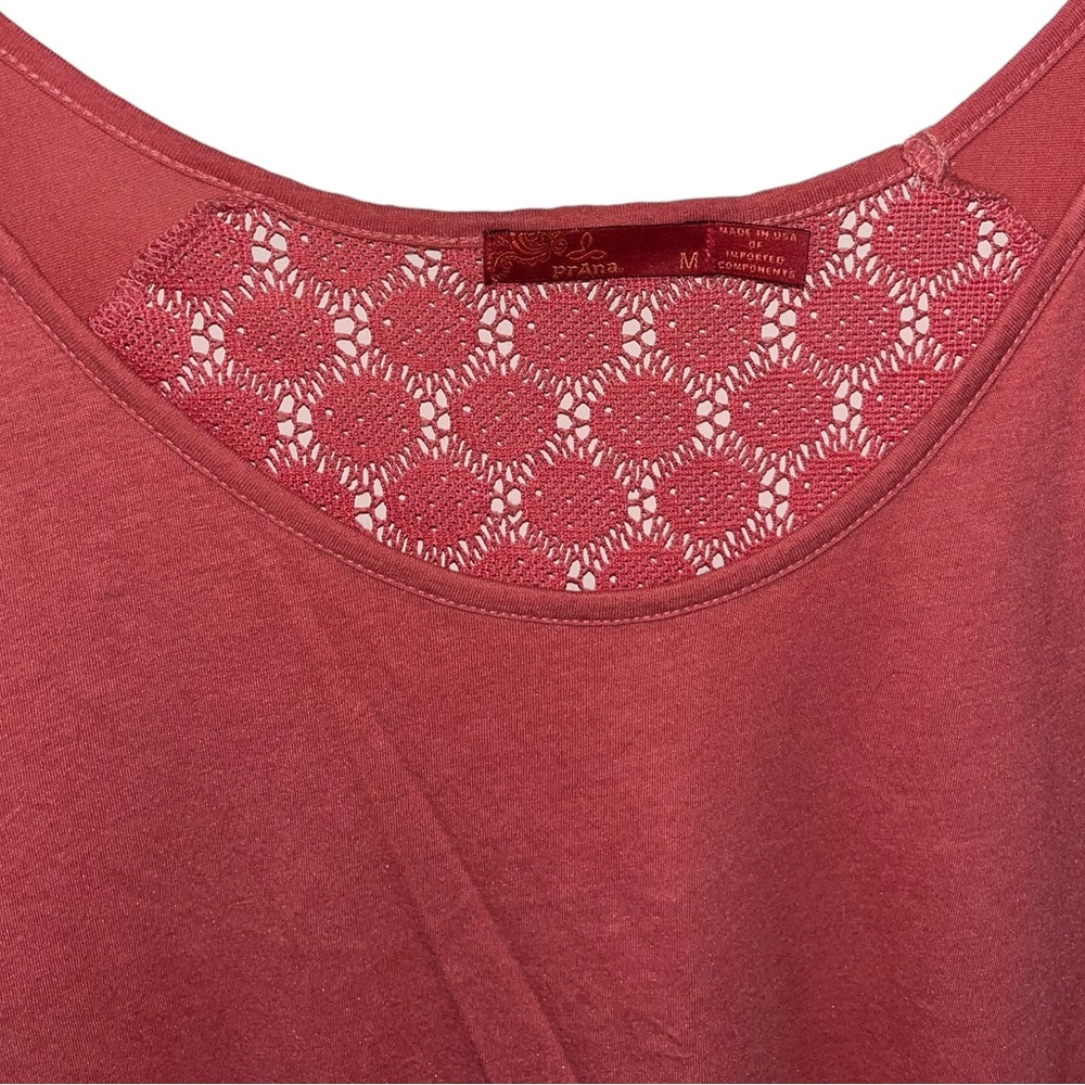 Prana Short Sleeve Shirt Size M - Picture 3 of 3
